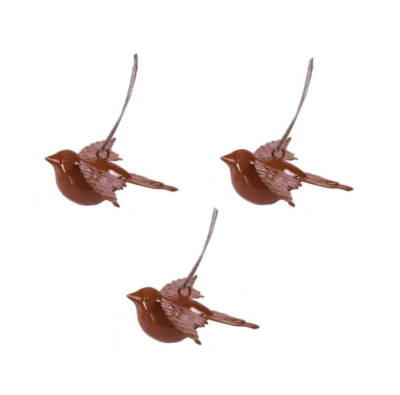 Hanging Binkie Birds Terra - set van 3