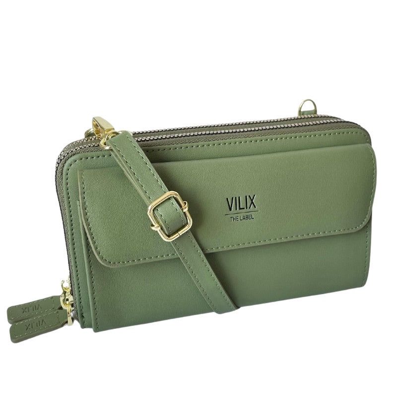 Olivia Crossbody Tas | Kaki