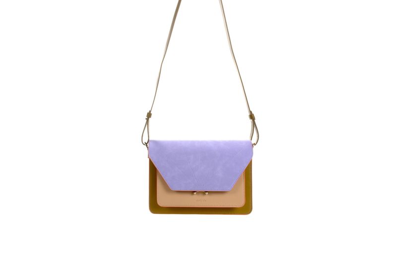 Satchel Coloré | Il Sole | Costa Green &amp; Affogato Beige