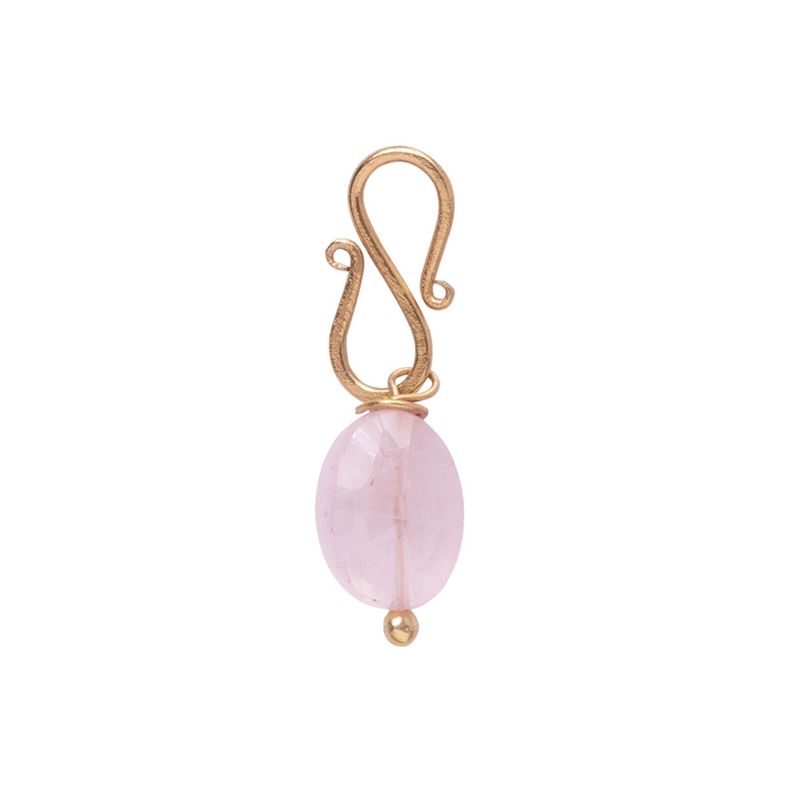 Hanger Faceted Rose Quartz