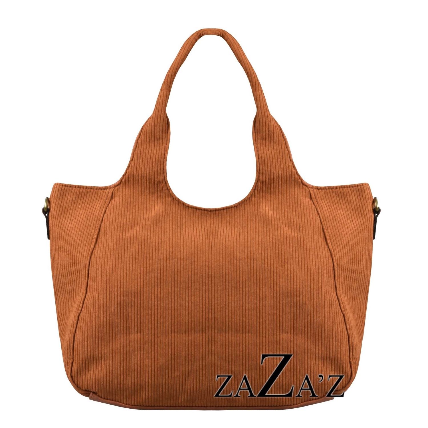 Schoudertas | Shopper Corduroy Camel