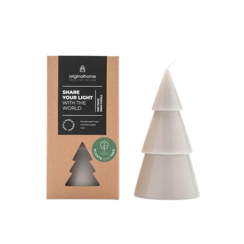 Kaars Xmas Tree Clay