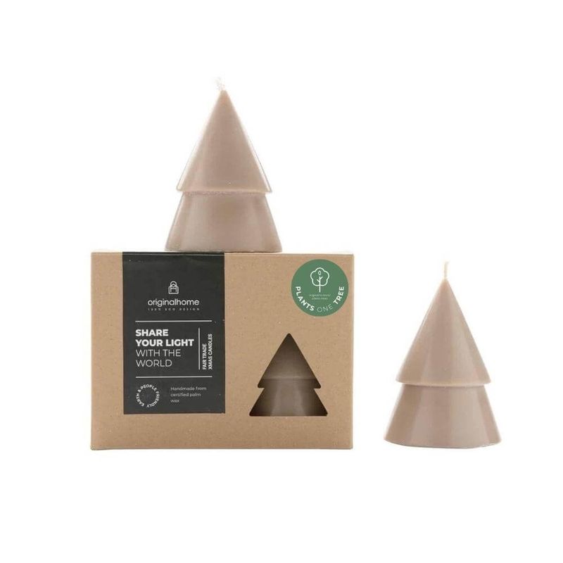 Kaarsenset Xmas Tree Clay | set van 2