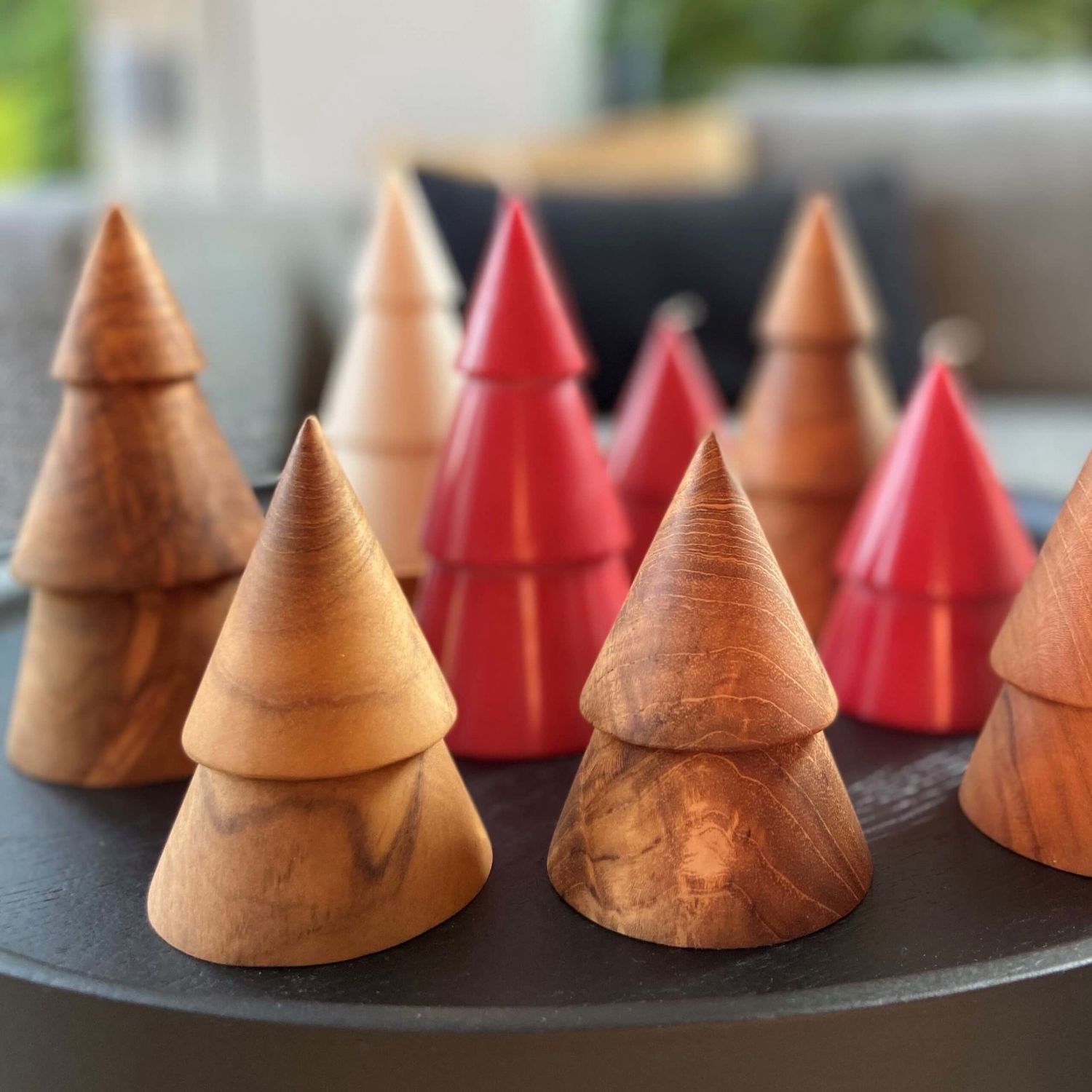 Xmas Tree Wood M - 10cm