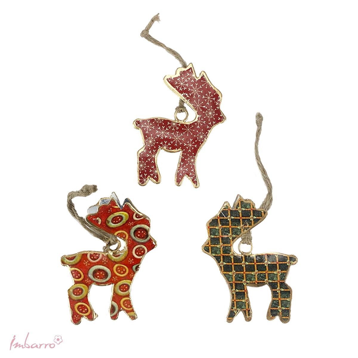 Hangers Reindeers Rudolf | Set van 3