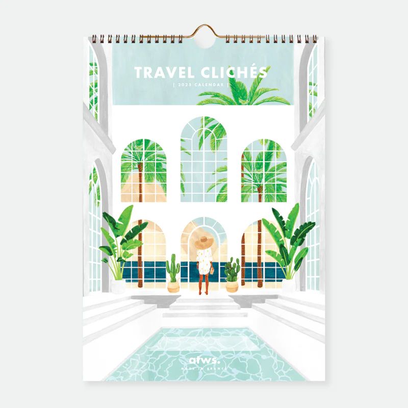 Kalender 2025 Travel Clichés
