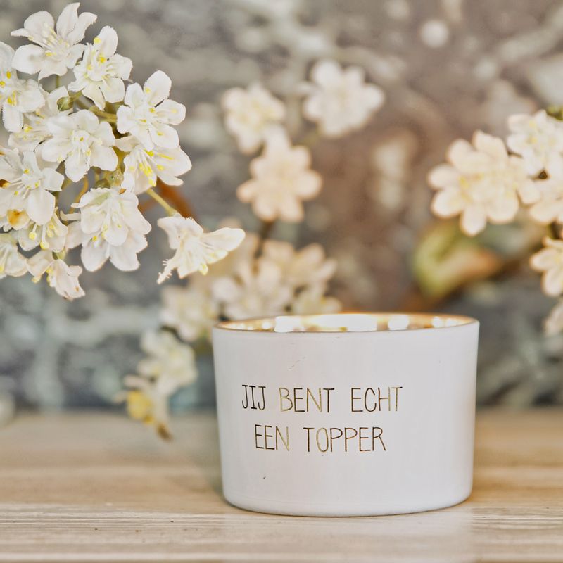 Soja Geurkaars | Jij bent echt een topper