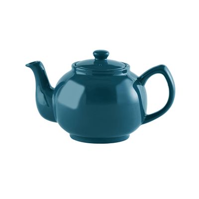 Theepot 6-kops | 1.1l | Shiny Bluegreen