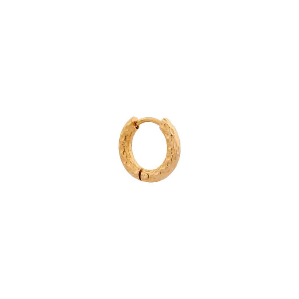 Hilly Small Hoop Gold