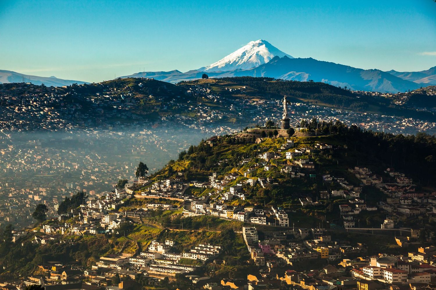 Vue d'El Panicello en Équateur