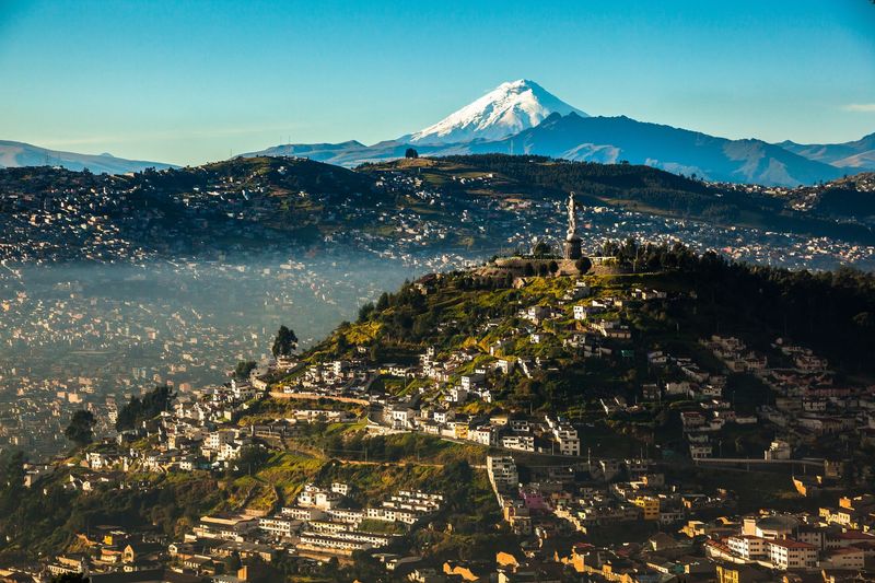 Vue d'El Panicello en Équateur