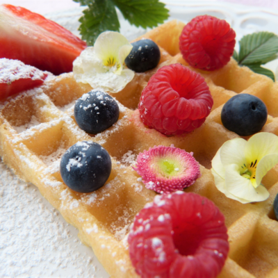 Gluten Free &amp; Egg Free Waffle Recipe