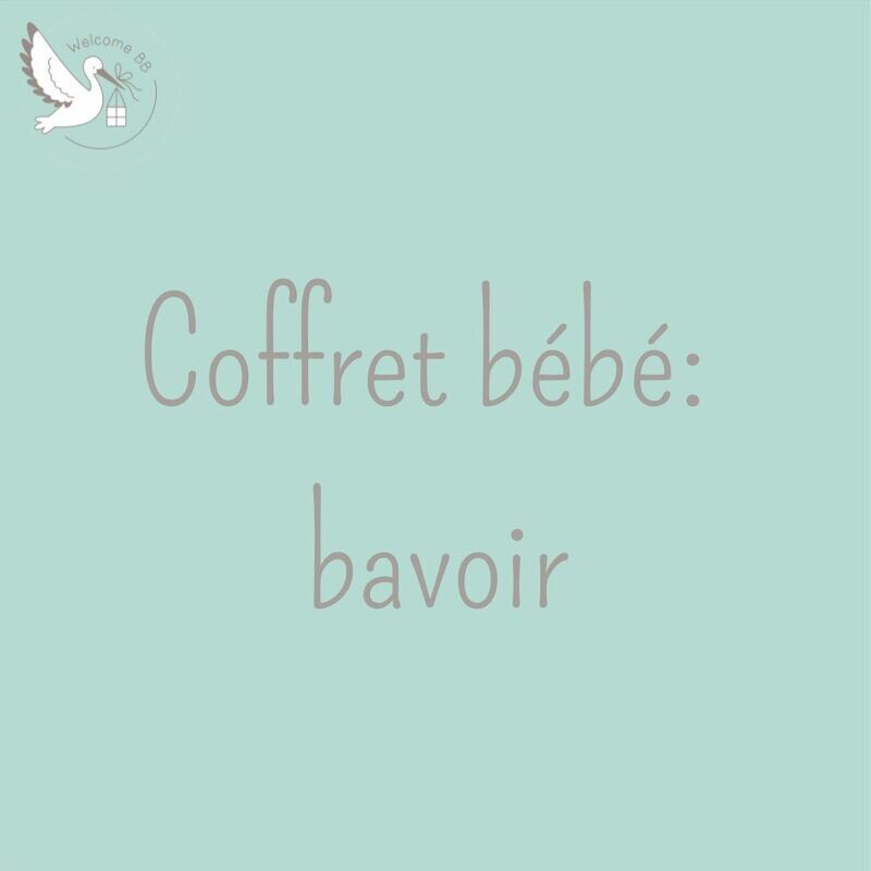 Showroom : Coffret bavoir