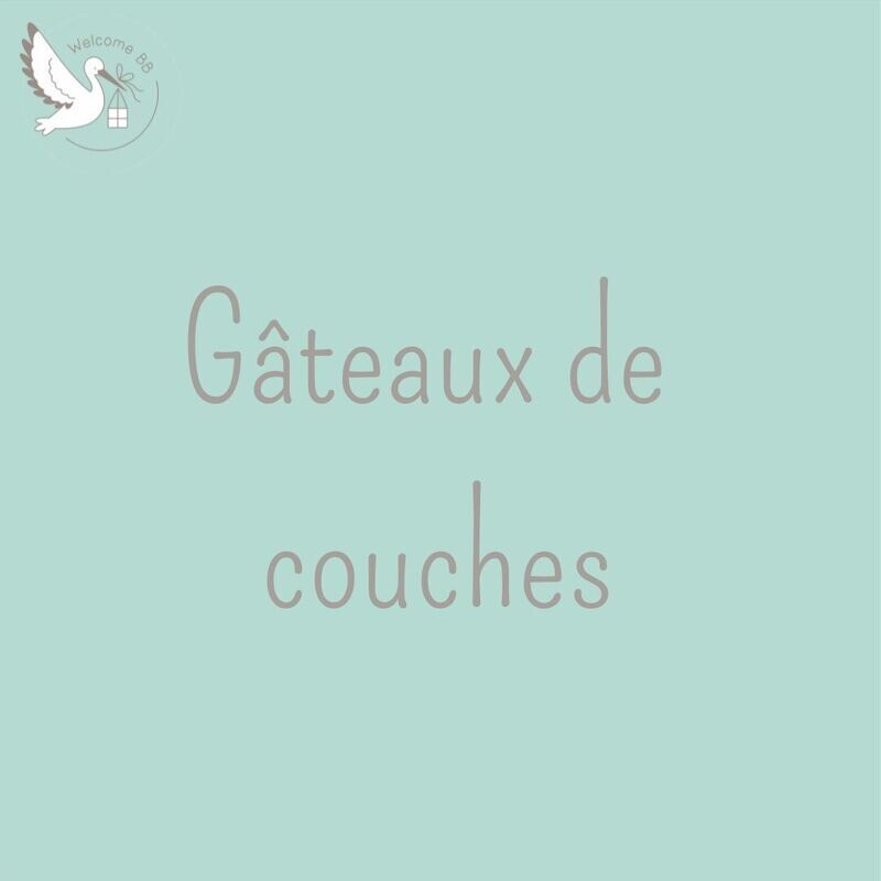 Showroom : Gâteaux de couches