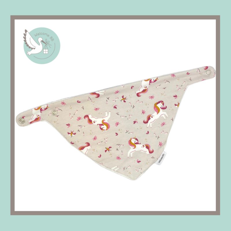 Bavoir: Licorne