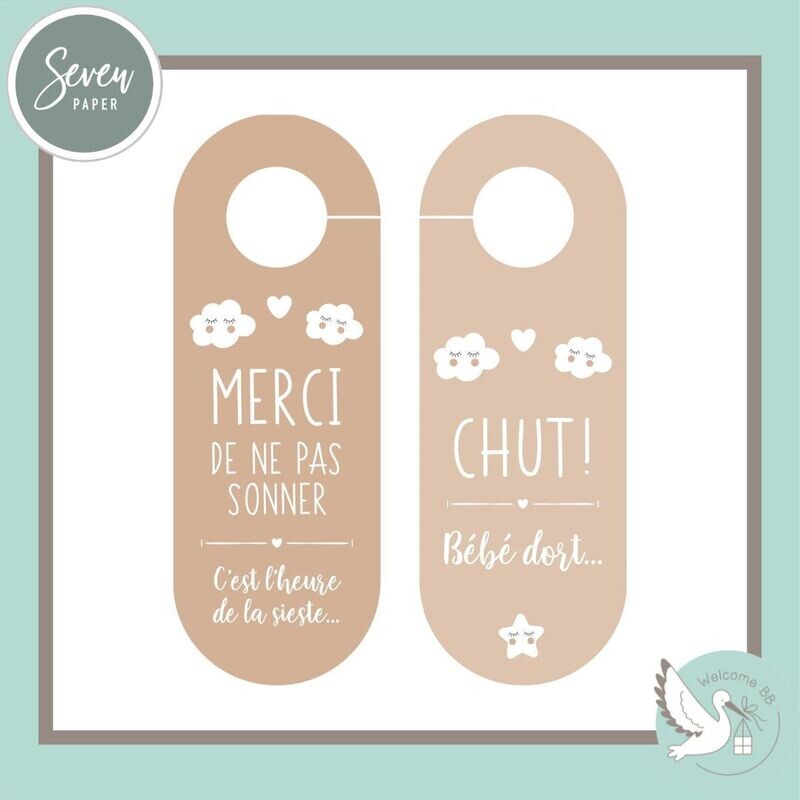 Accroche-porte: saumon