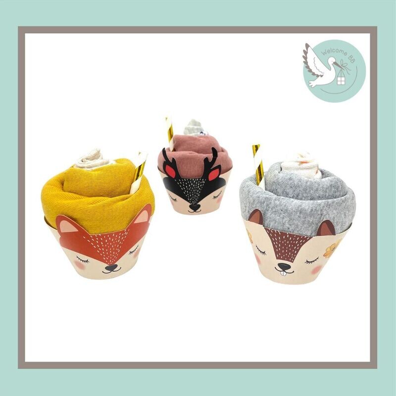 Cupcake : Animaux de la forêt