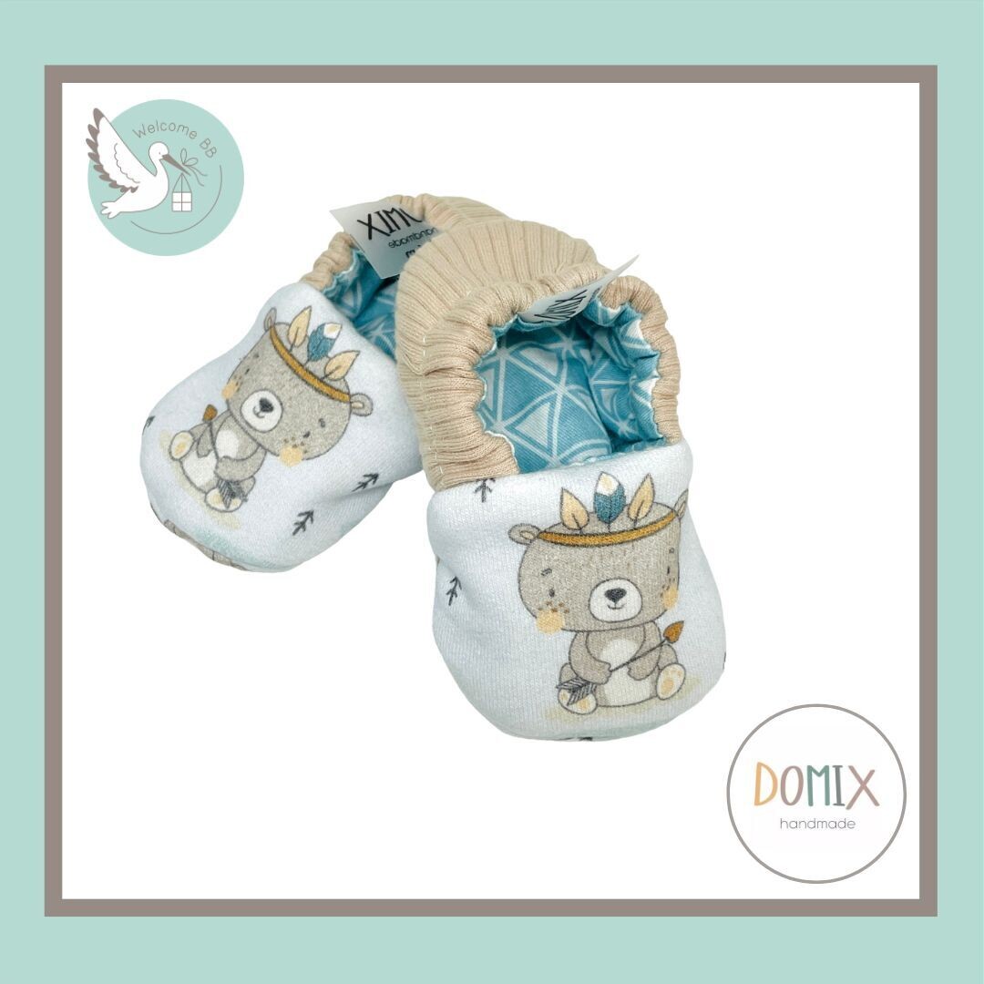 Chaussons: Ourson indien