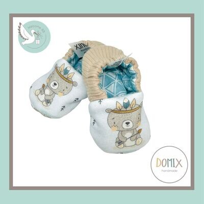 Chaussons: Ourson indien Chaussons: Ourson indien