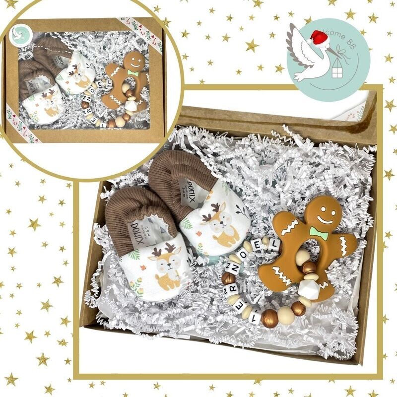 Coffret &quot;P&#39;tits Petons&quot;: Pain d&#39;épices