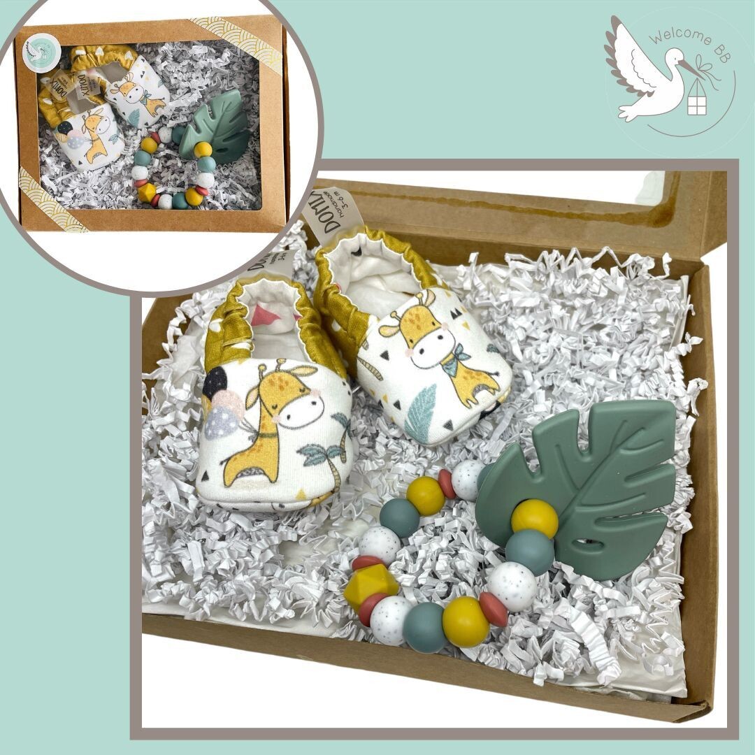 Coffret &quot;P&#39;tits Petons&quot;: Girafe