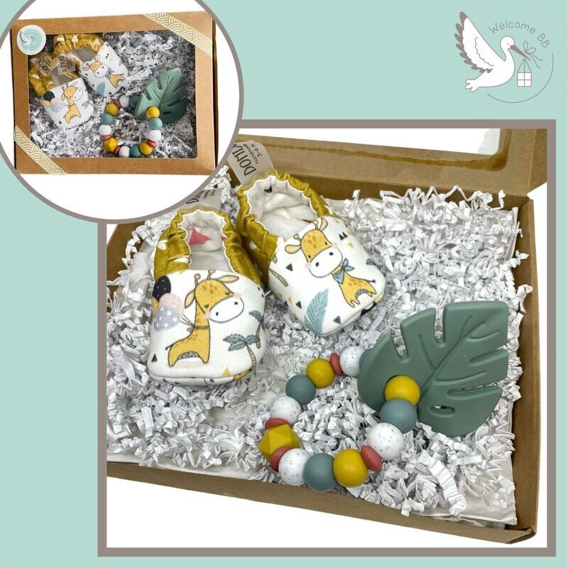 Coffret &quot;P&#39;tits Petons&quot;: Girafe