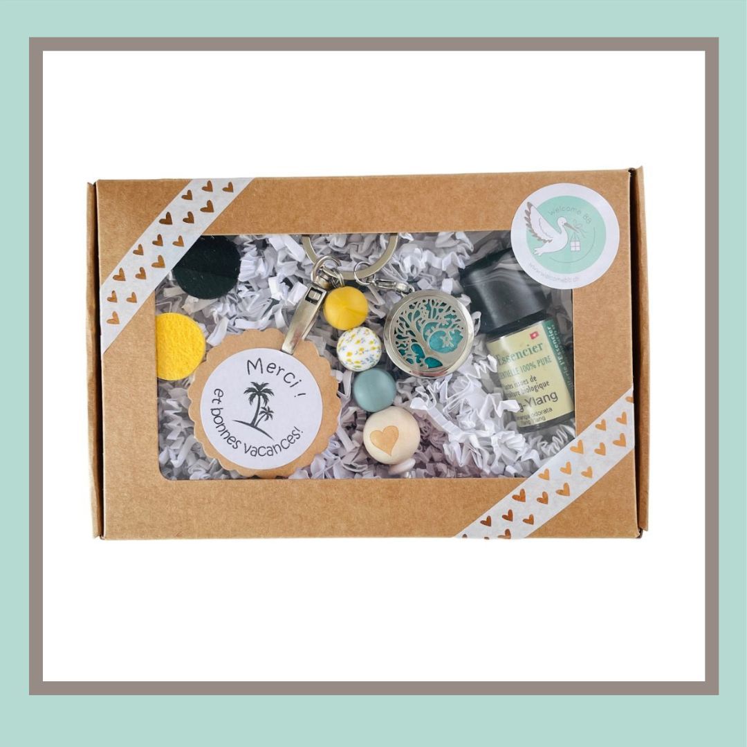 Coffret: Porte-clés diffuseur prof