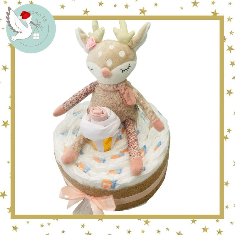 Gâteau: Faon de Noël