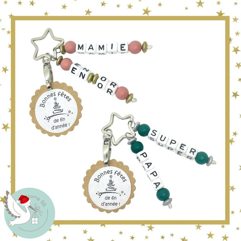 Porte-clés à texte