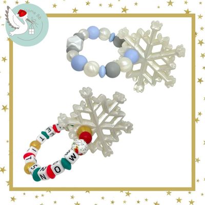 Anneau de dentition: Flocon