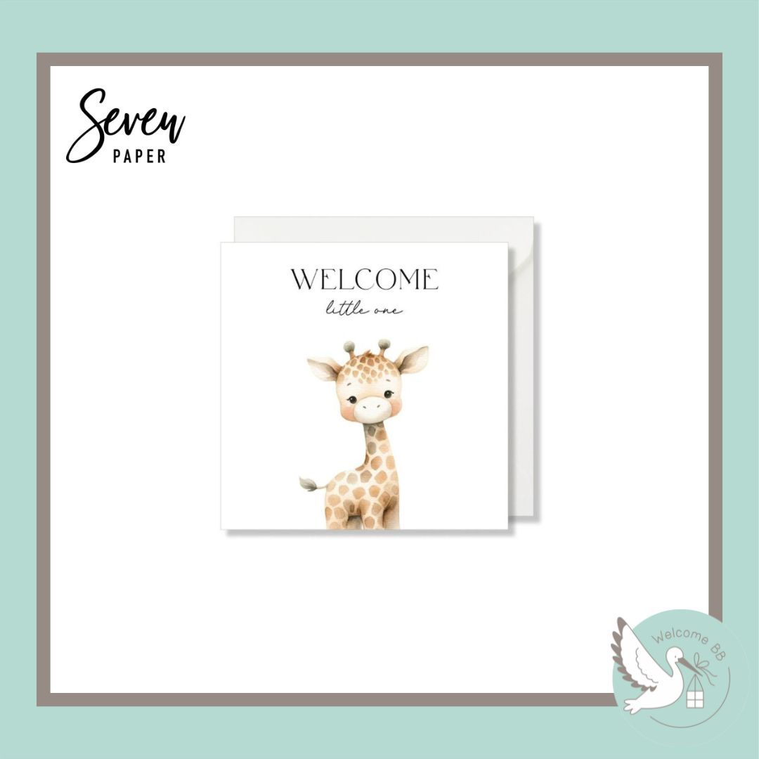Cartelette : Girafe