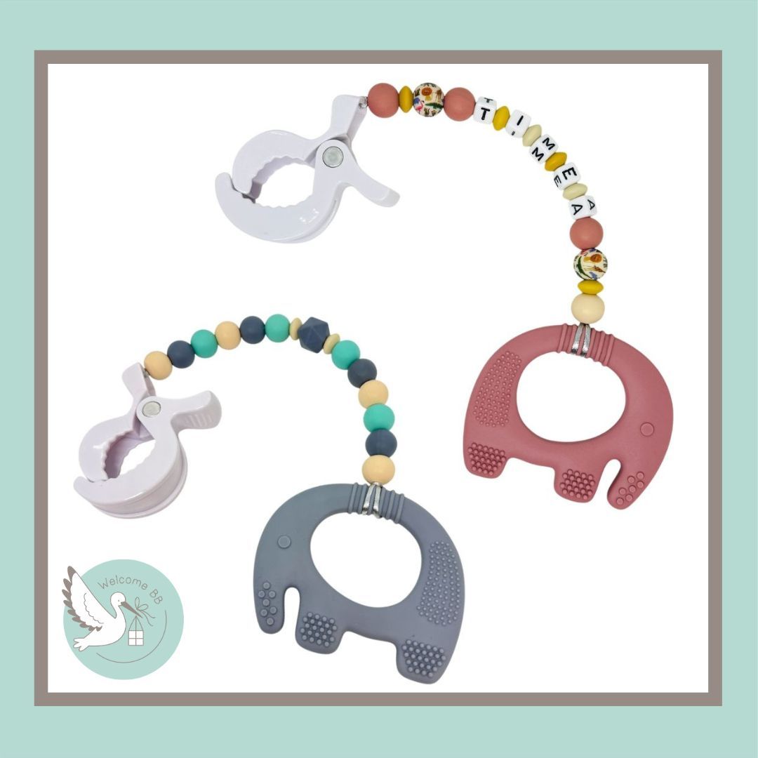 Accroche de dentition  : éléphant