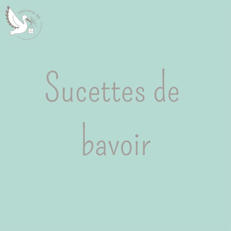 Showroom: Sucettes de bavoir