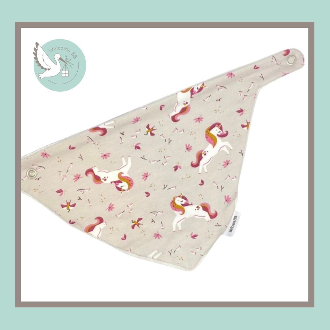 Bavoir: Licorne