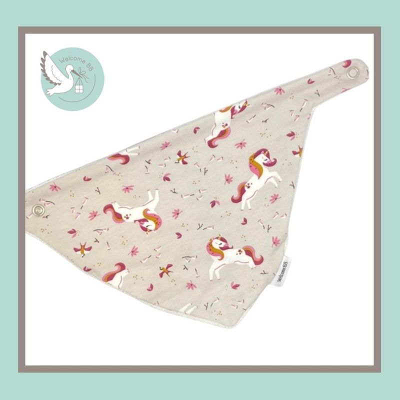 Bavoir: Licorne
