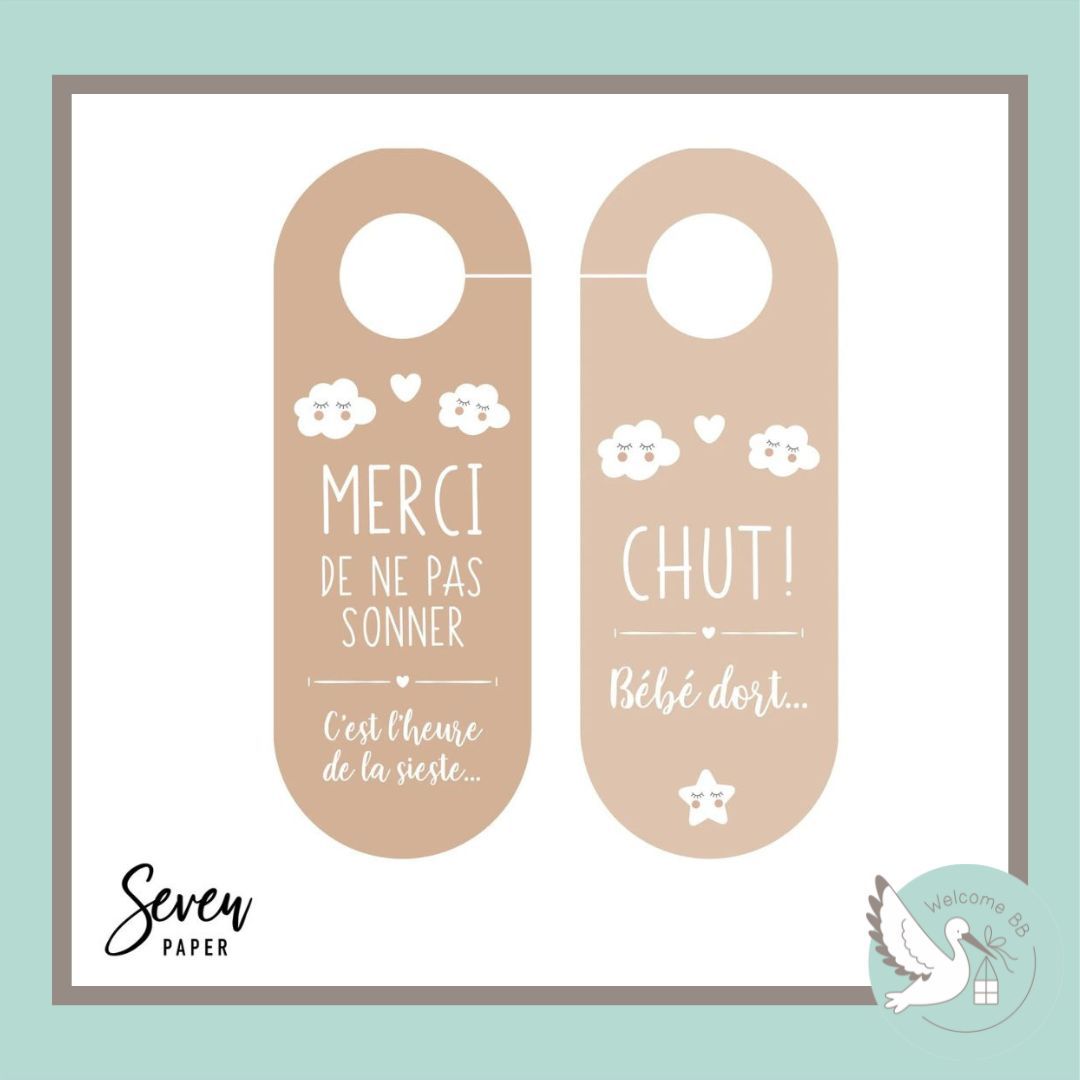 Accroche-porte: saumon