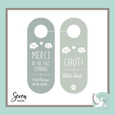 Accroche-porte: vert