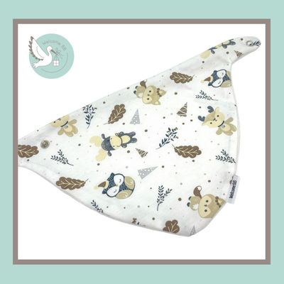 Bavoir: Animaux de la forêt