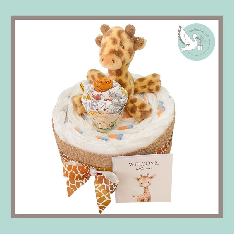 Gâteau de couches : Girafon