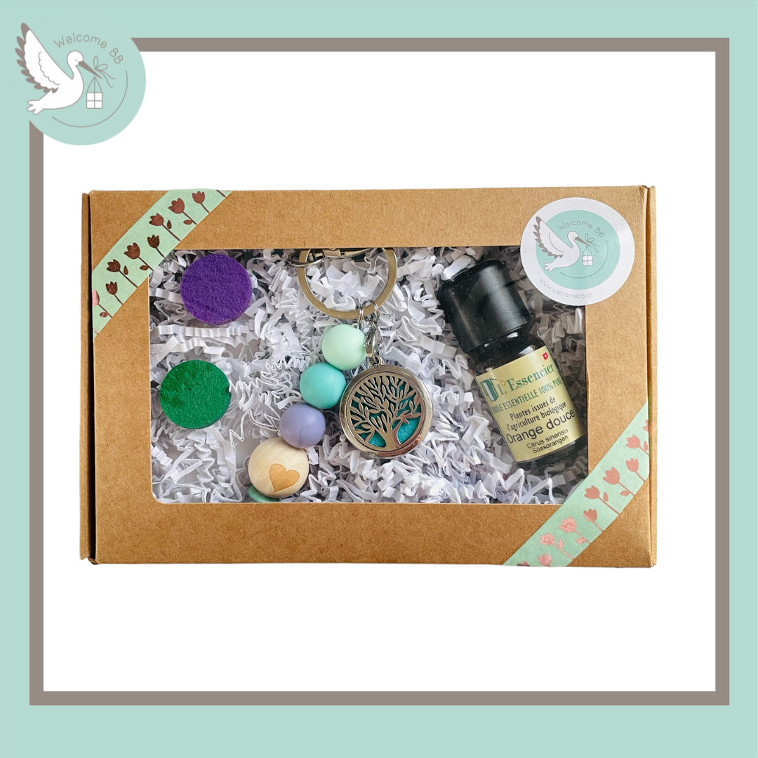 Coffret: Porte-clés diffuseur Coffret: Porte-clés diffuseur