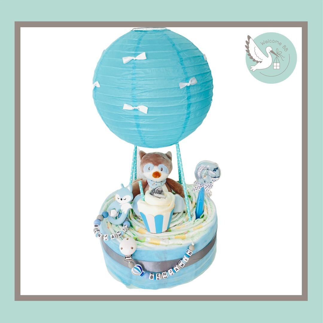 Gâteau: Montgolfière Gâteau: Montgolfière