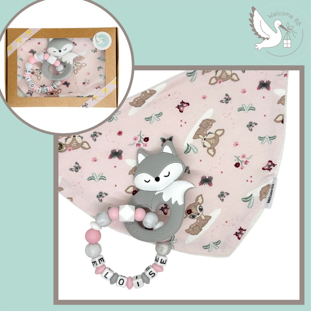 Coffret de naissance : Renard endormi
