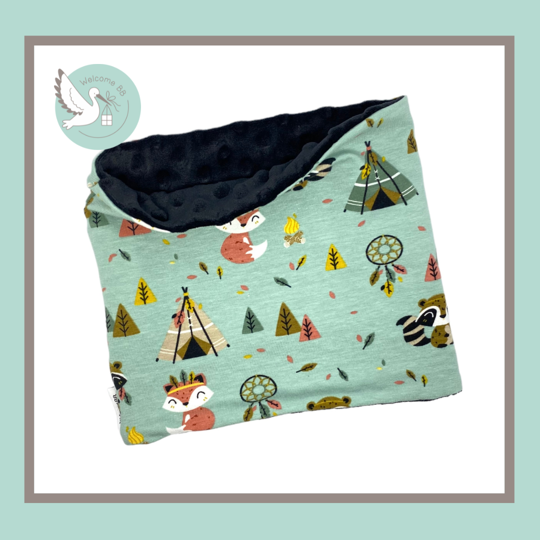 Tour de cou chaud: Indien