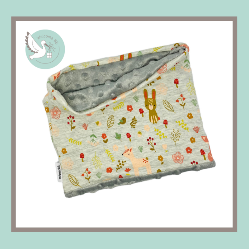 Tour de cou chaud: Forêt enchantée 0-2 ans