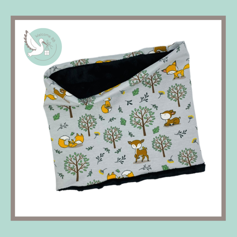 Tour de cou chaud: Sous-bois 3-6 ans