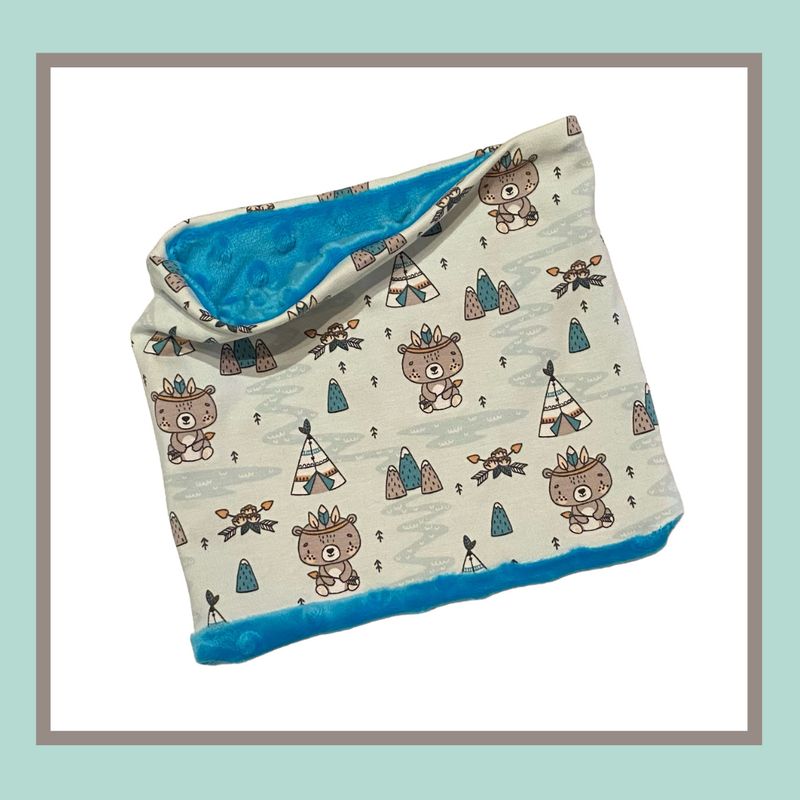 Tour de cou chaud: Ourson indien 3-6 ans Tour de cou chaud: Ourson indien 3-6 ans