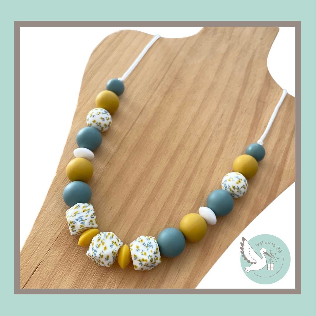 Collier de portage- FLEURS D'EAU Collier de portage- FLEURS D'EAU