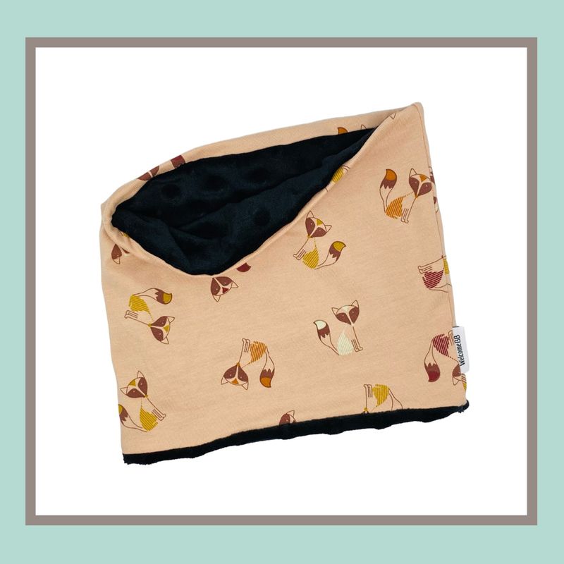 Tour de cou chaud: Renard saumon