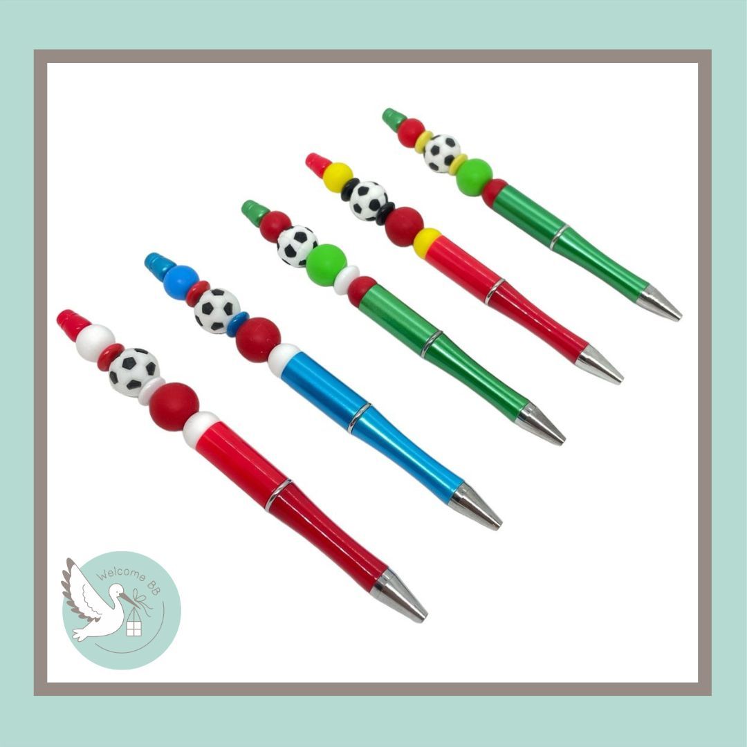 Stylo perles : foot
