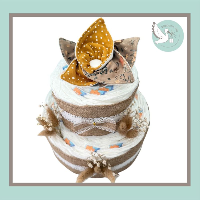 Gâteau de couches : NENUPHAR Gâteau de couches : NENUPHAR